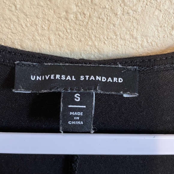 Universal Standard black Teresa Liquid jersey dress in woman’s small - Picture 7 of 8